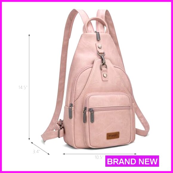 Convertible Sling Backpack Daypack with Anti-Theft Pocket for Hiking Travel main image 4